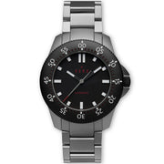 VERO Open Water Automatic Burnside Black Limited Edition - Watches.com - BS001