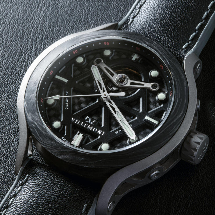 Villemont Tenacity Swiss Automatic Black Limited Edition - Watches.com - VM - 2001 - 01