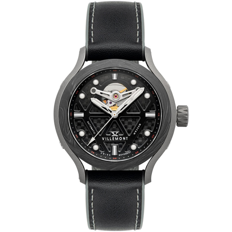 Villemont Tenacity Swiss Automatic Black Limited Edition - Watches.com - VM - 2001 - 01