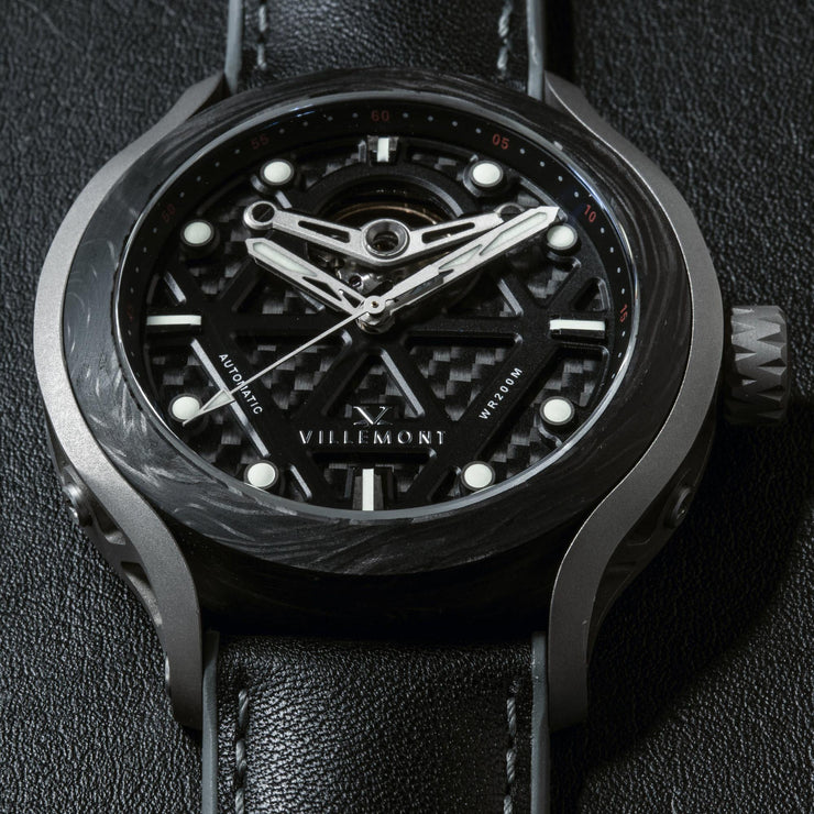 Villemont Tenacity Swiss Automatic Black Limited Edition - Watches.com - VM - 2001 - 01