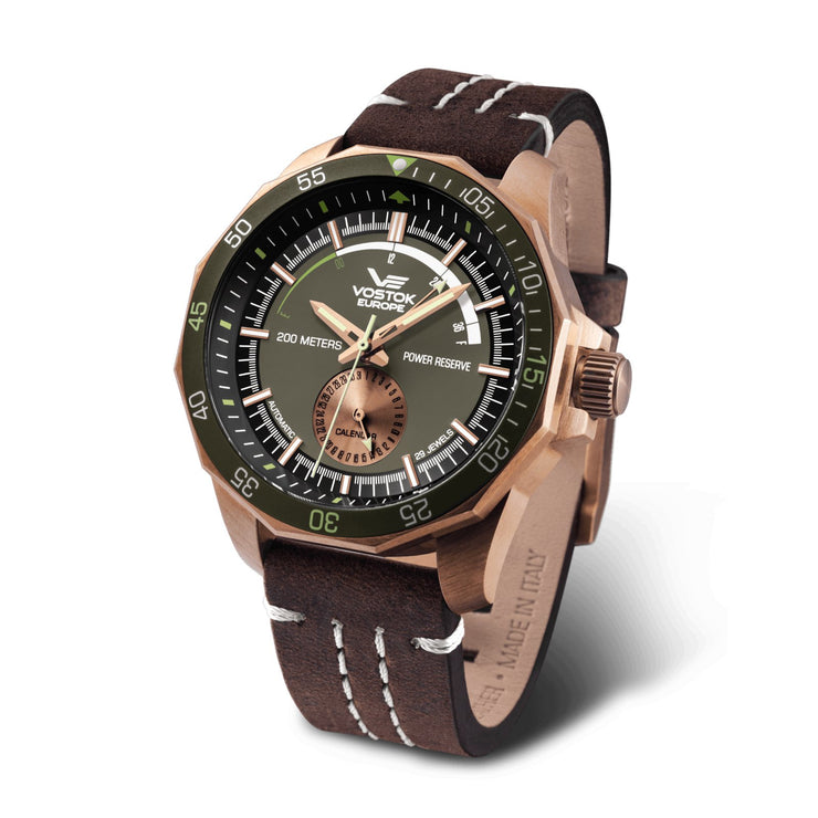 Vostok Europe N1 Rocket Automatic Green - Watches.com - NE57/225O565