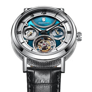 Waldhoff Ultramatic Tourbillon Diamond Silver Azure Limited Edition - Watches.com - MW - 05CM