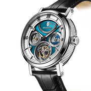 Waldhoff Ultramatic Tourbillon Diamond Silver Azure Limited Edition - Watches.com - MW - 05CM