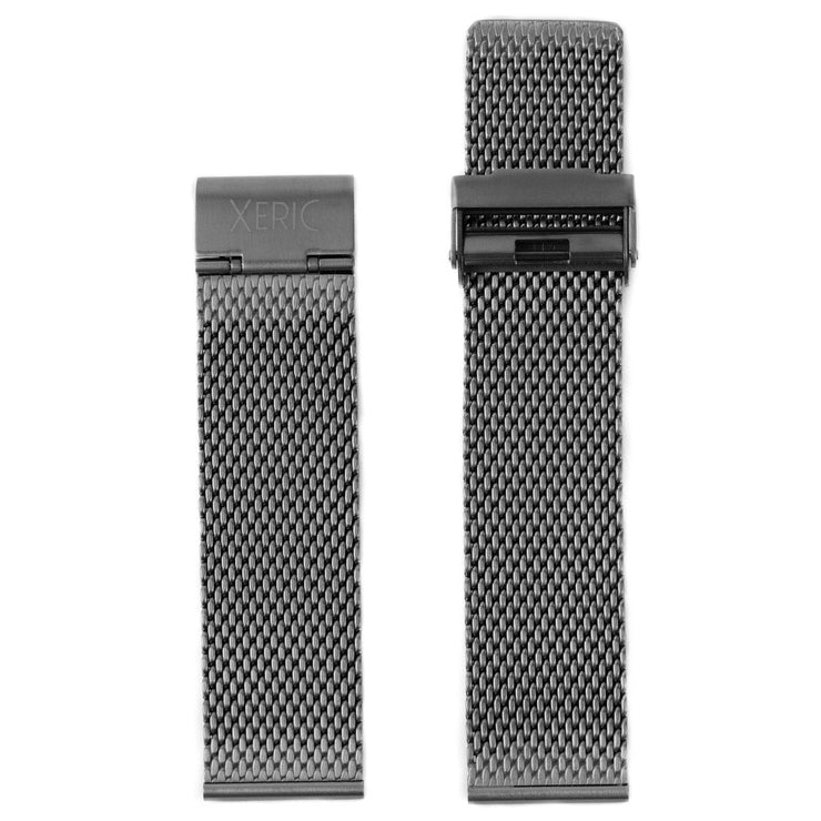 Xeric 20mm Gunmetal PVD Mesh Strap - Watches.com - XRC - MESH - 20 - GNGN