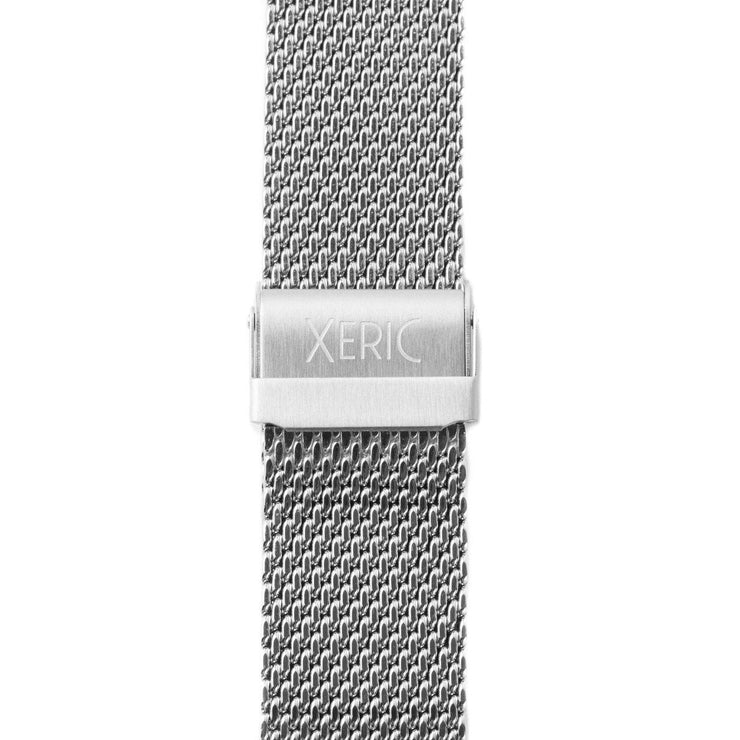 Xeric 20mm Silver Mesh Strap - Watches.com - XRC - MESH - 20 - SVSV