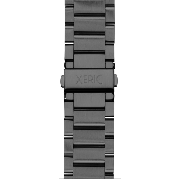 Xeric 22mm 3 - Link SS Bracelet Gunmetal - Watches.com - XRC - 3LSS - 22 - GNGN