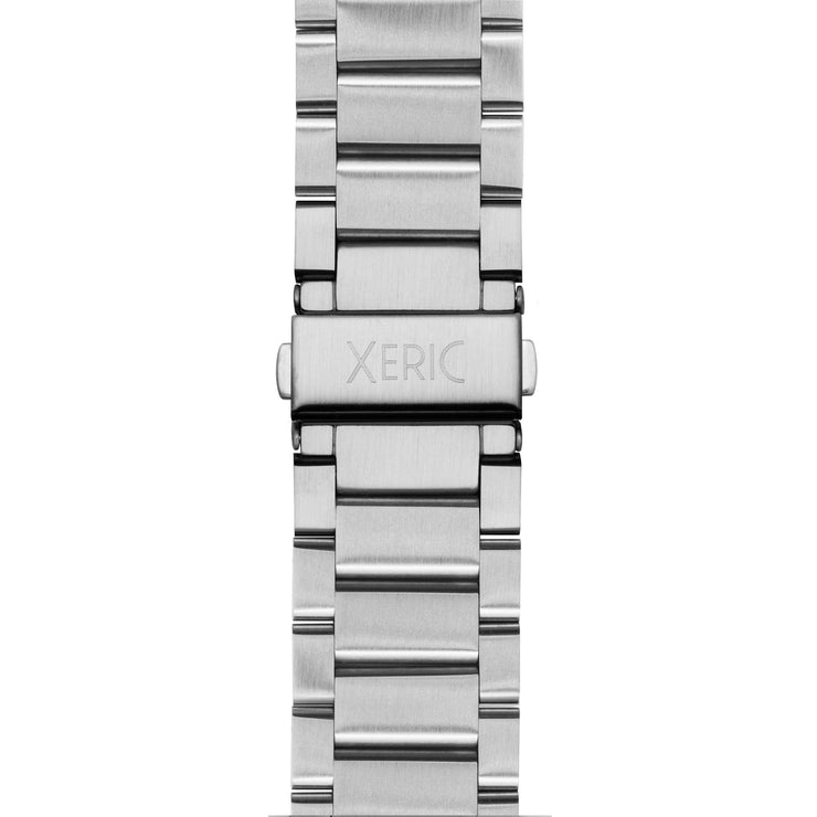 Xeric 22mm 3 - Link SS Bracelet Silver - Watches.com - XRC - 3LSS - 22 - SVSV