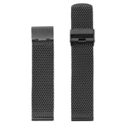 Xeric 22mm Black PVD Mesh Strap - Watches.com - XRC - MESH - 22 - BKBK