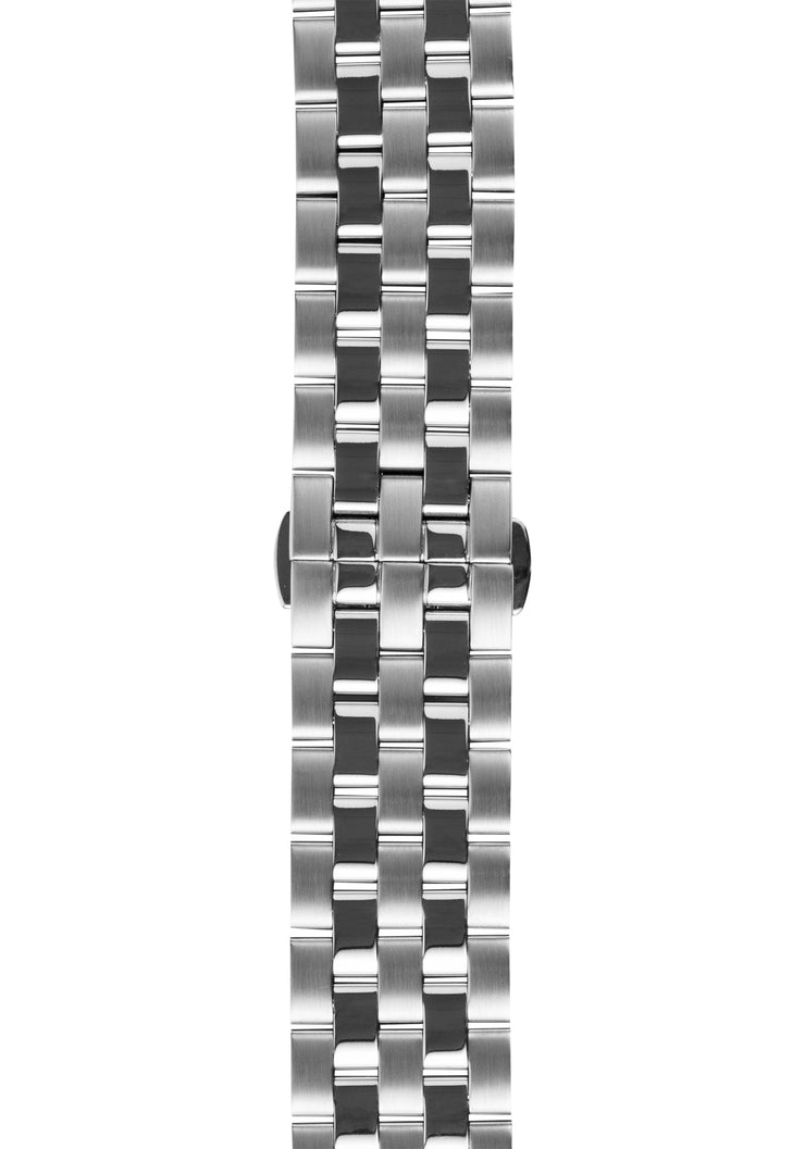 Xeric 22mm Polished 5 - link Stainless Steel Strap - Watches.com - XRC - PLSS - 22 - SVSV