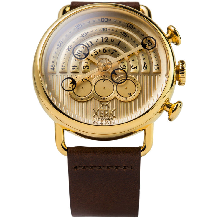 Xeric Halograph Chrono Sapphire Gold - Watches.com - HCS - 3020