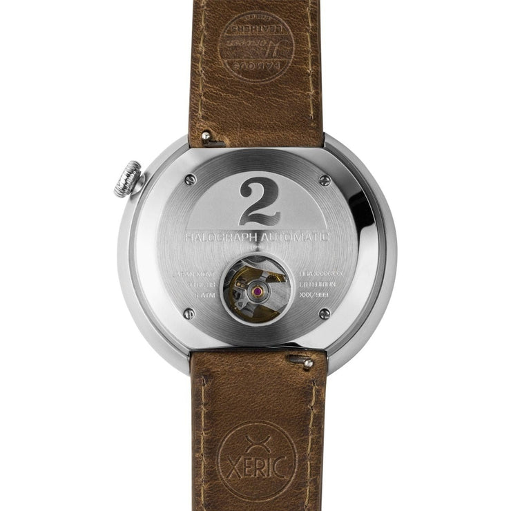 Xeric Halograph II Automatic Blue Brown Limited Edition - Watches.com - HGA - 1117 - 06L