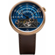 Xeric Halograph II Automatic Bronze Blue Limited Edition - Watches.com - HGA - 9977 - 06L