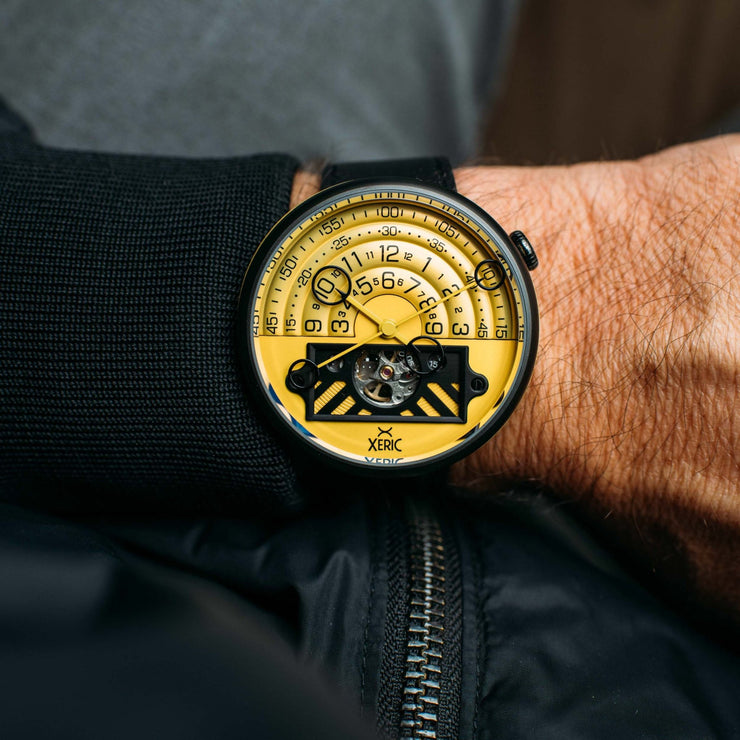 Xeric Halograph II Automatic Bumble Bee - Watches.com - HGA - 3939 - 03L