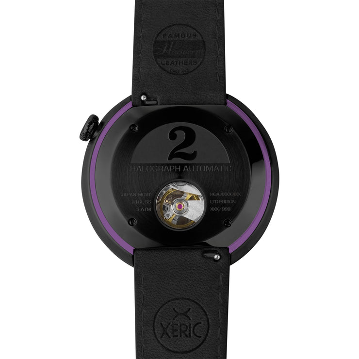 Xeric Halograph II Automatic Deep Purple - Watches.com - HGA - 3393 - 03L