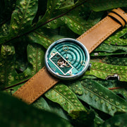 Xeric Halograph II Automatic Emerald Tan - Watches.com - HGA - 1199 - 12L