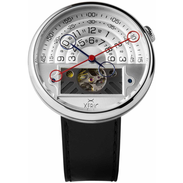 Xeric Halograph II Automatic Silver Limited Edition - Watches.com - HGA - 1111 - 03L