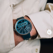 Xeric Halograph II Chrono Blue Steel - Watches.com - H2C - 1177 - 07L