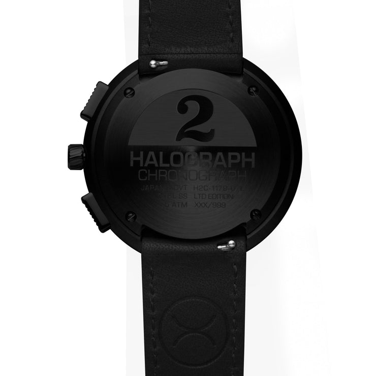 Xeric Halograph II Chrono Matte Demon - Watches.com - H2C - 3838 - 03L