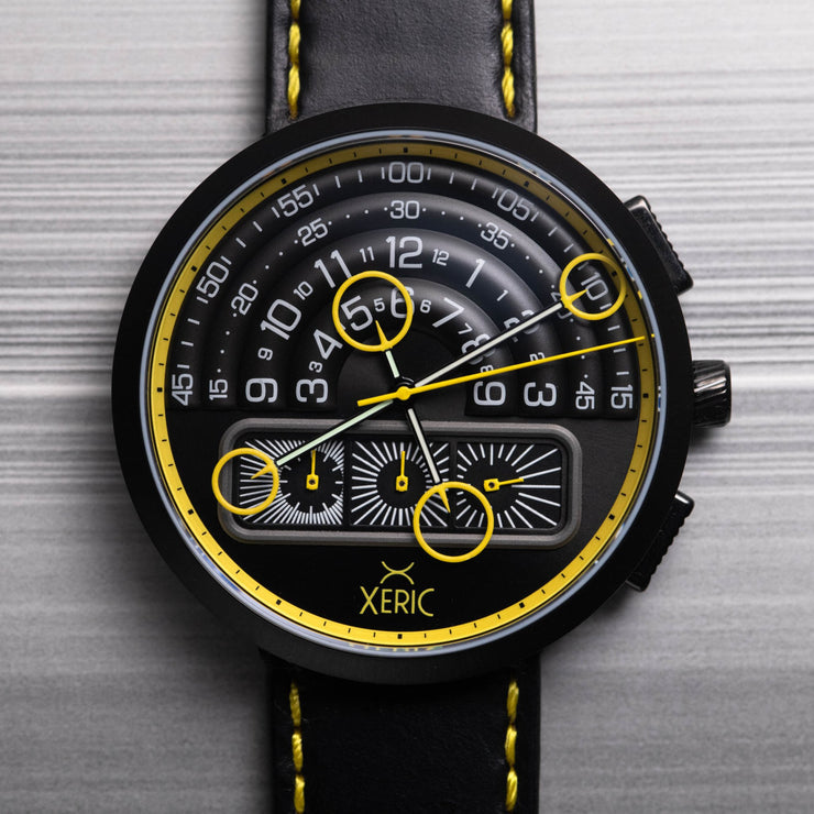 Xeric Halograph II Chrono Murder Hornet - Watches.com - H2C - 3339 - 03L