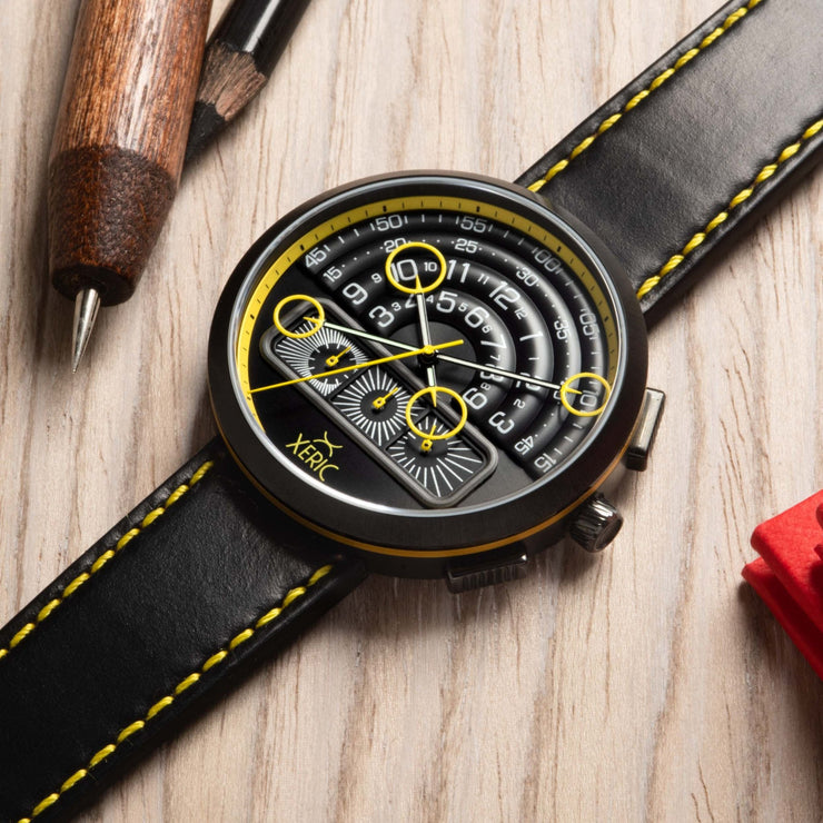 Xeric Halograph II Chrono Murder Hornet - Watches.com - H2C - 3339 - 03L