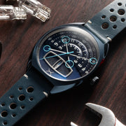 Xeric Halograph III Automatic Deep Blue - Watches.com - HL3 - 7777 - 07L