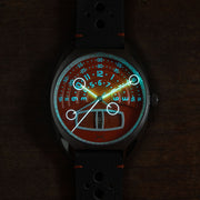 Xeric Halograph III Automatic Racing Orange - Watches.com - HL3 - 1190 - 11L