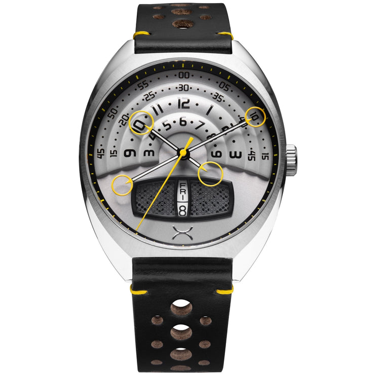 Xeric Halograph III Automatic Steel Black - Watches.com - HL3 - 1113 - 03L