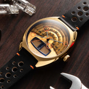 Xeric Halograph III Automatic Vintage Gold - Watches.com - HL3 - 5553 - 03L