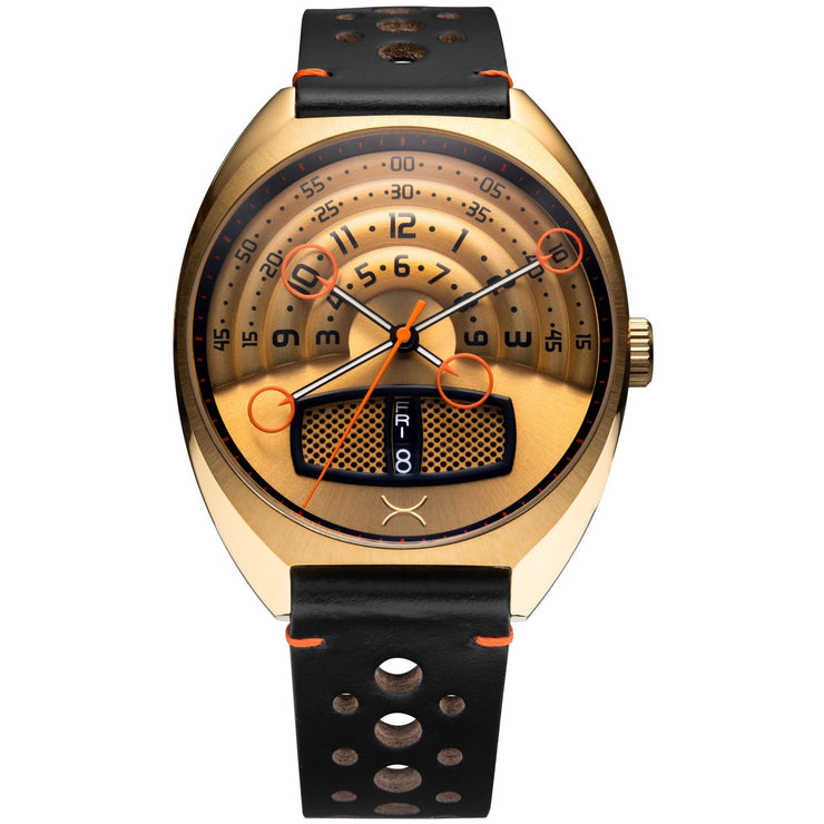 Xeric Halograph III Automatic Vintage Gold - Watches.com - HL3 - 5553 - 03L