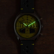 Xeric Halograph III Chrono Caution Yellow - Watches.com - HC3 - 1193 - 11L