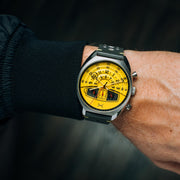 Xeric Halograph III Chrono Caution Yellow - Watches.com - HC3 - 1193 - 11L