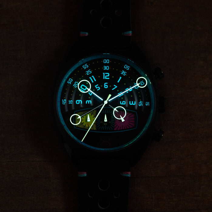 Xeric Halograph III Chrono CMYK angled shot picture