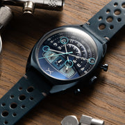 Xeric Halograph III Chrono Deep Blue - Watches.com - HC3 - 7777 - 07L