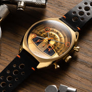 Xeric Halograph III Chrono Vintage Gold - Watches.com - HC3 - 5553 - 03L