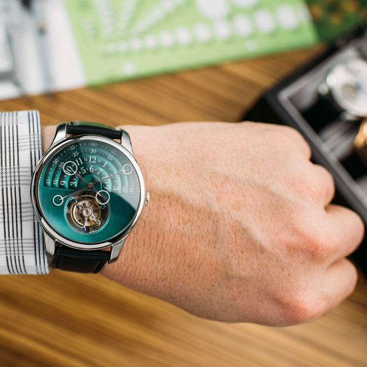 Xeric Halograph Tourbillon Collector's Edition Emerald - Watches.com - HGT - 1199 - 03L