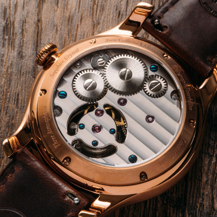 Xeric Halograph Tourbillon Collector's Edition Rose Gold Silver - Watches.com - HGT - 4411 - 13L