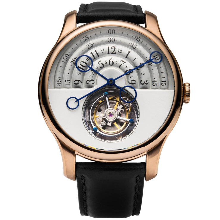 Xeric Halograph Tourbillon Collector's Edition Rose Gold Silver - Watches.com - HGT - 4411 - 13L