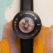 Xeric Invertor Automatic Gunmetal Orange Limited Edition - Watches.com - IVR - 2239 - 03L