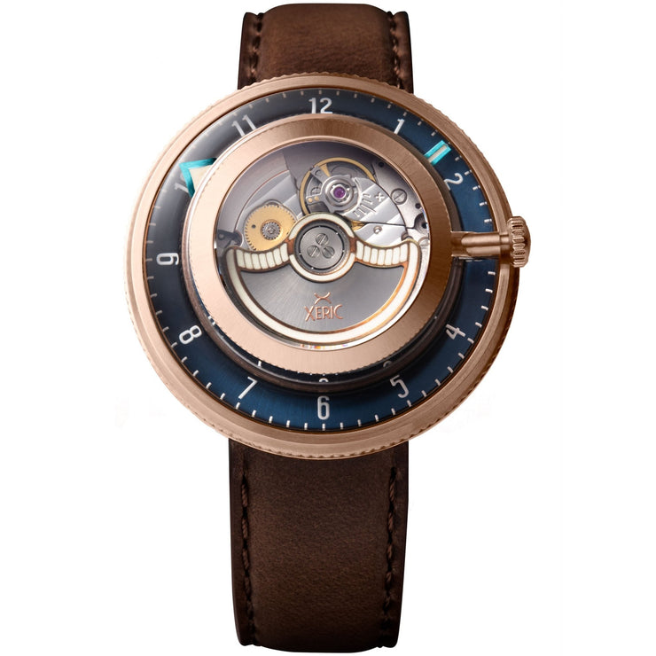 Xeric Invertor Automatic Rose Gold Indigo Limited Edition - Watches.com - IVR - 4472 - 13L