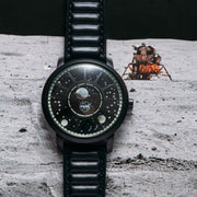 Xeric NASA Apollo 15 American Moonphase Black Hole - Watches.com - APM - 3333 - 03L