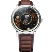 Xeric NASA Apollo 15 American Moonphase Brown Cosmos - Watches.com - APM - 1166 - 13L