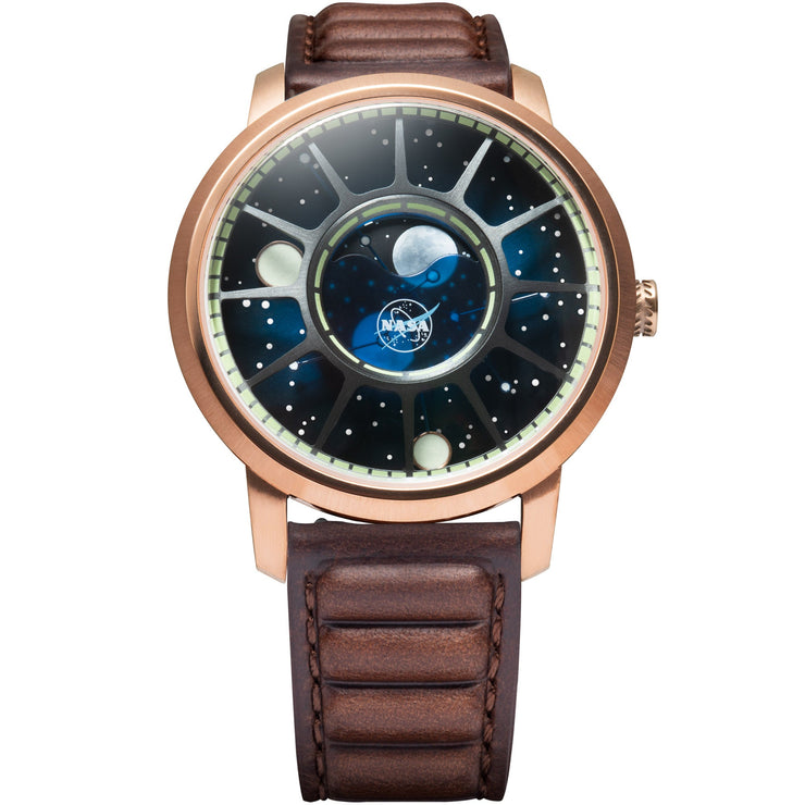 Xeric NASA Apollo 15 American Moonphase Helix Nebula - Watches.com - APM - 4472 - 13L