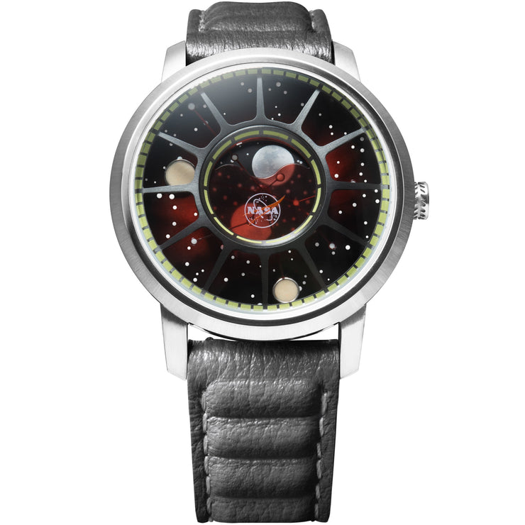 Xeric NASA Apollo 15 American Moonphase Red Dwarf - Watches.com - APM - 1182 - 11L