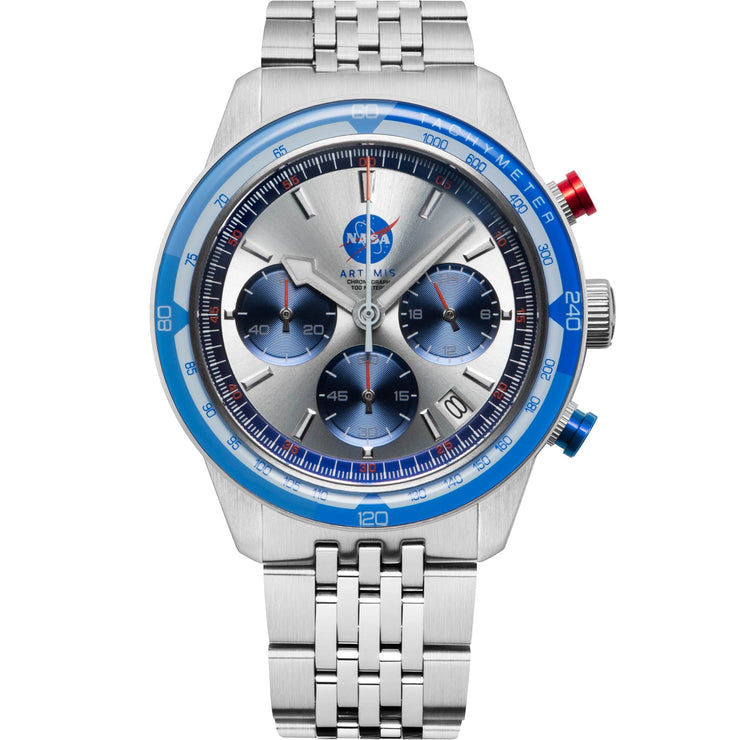 Xeric NASA Artemis Chrono Insignia Limited Edition - Watches.com - ATC - 1117 - 01B