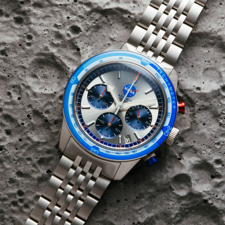 Xeric NASA Artemis Chrono Insignia Limited Edition - Watches.com - ATC - 1117 - 01B