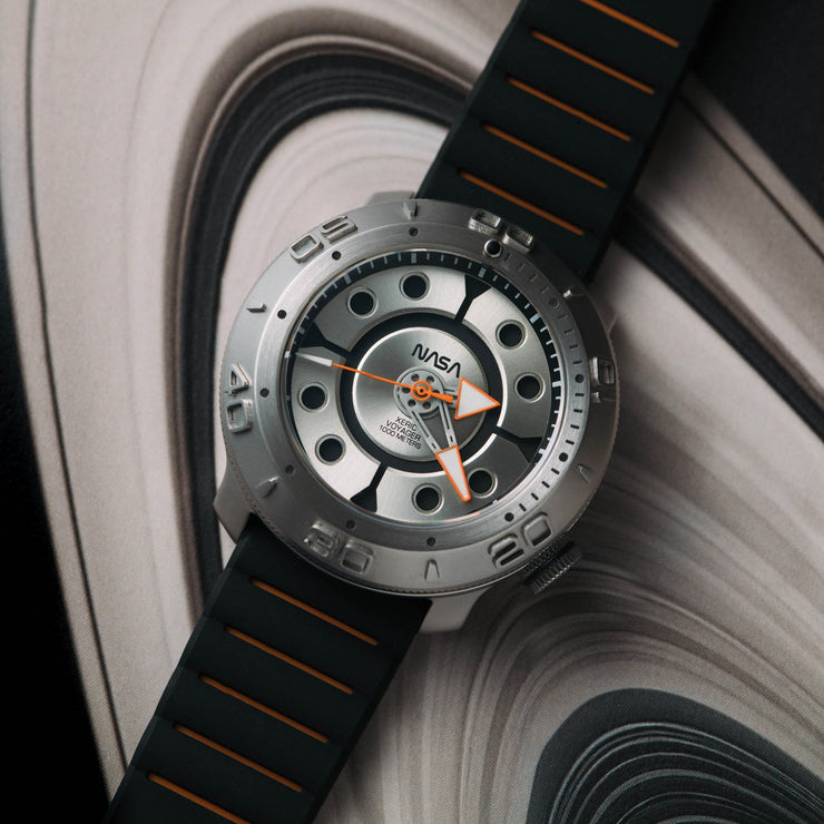 Xeric NASA Voyager Automatic 1000m Diver Ganymede - Watches.com - VOY - 1113 - 03R