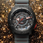 Xeric NASA Voyager Automatic 1000m Diver Meteorite - Watches.com - VOY - 2228 - 11R