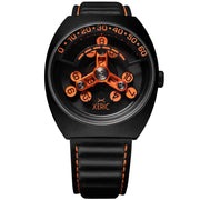 Xeric Scrambler Automatic Wandering Hour Black Orange - Watches.com - SCR - 3339 - 03L