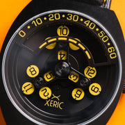 Xeric Scrambler Automatic Wandering Hour Black Yellow - Watches.com - SCR - 333Y - 03L