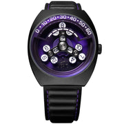 Xeric Scrambler Automatic Wandering Hour Gunmetal Purple - Watches.com - SCR - 2293 - 03L